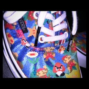 Van’s Super Mario Bros. Game Over! Shoes Size 10